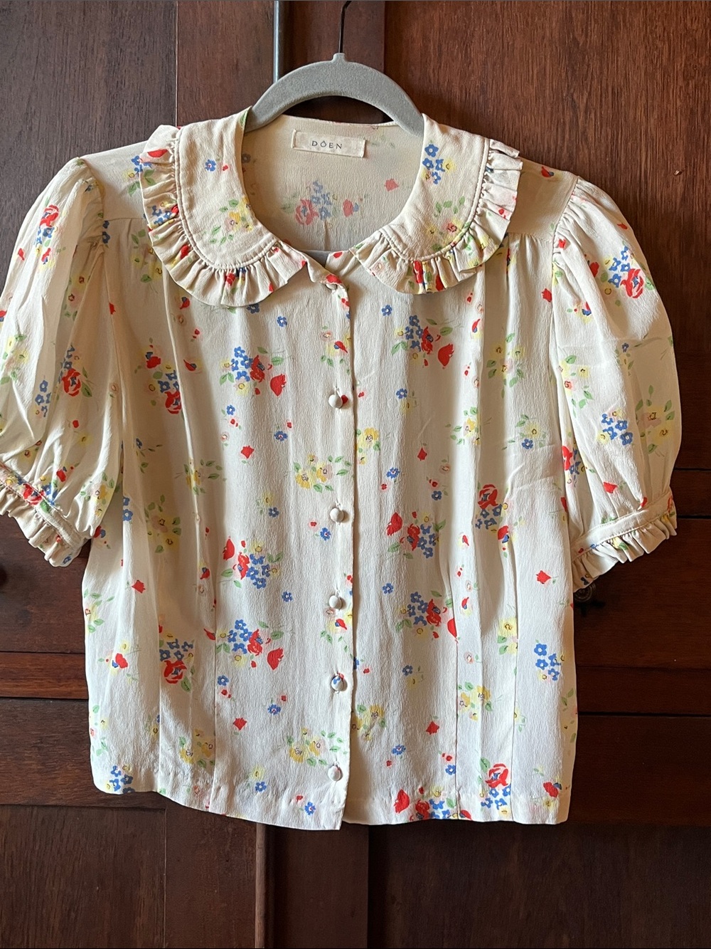 Doen Blythe Top in floral print